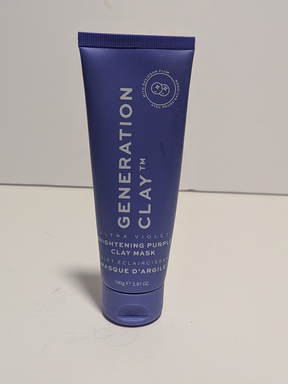 Generation Clay Ultra Violet Brightening Purple Clay Mask (3.97 oz / 100g)
